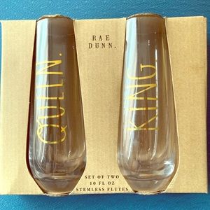 Rae Dunn Stemless Flutes